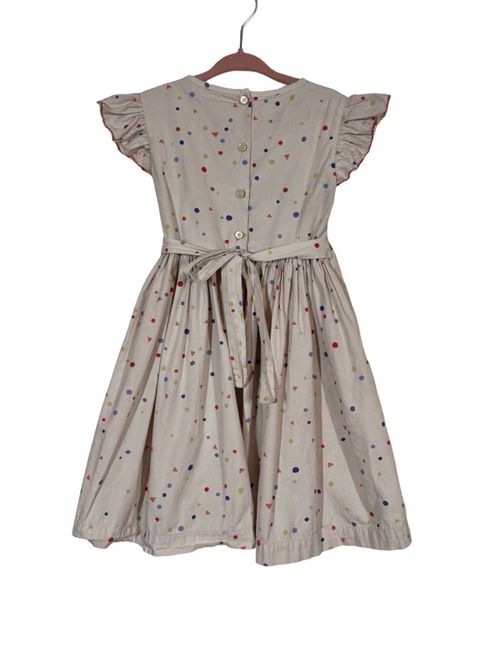 Oso & Me Betty Smocked Dress in Signature Dot - Picture 11 of 15